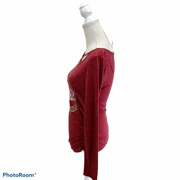 No Boundaries Jr Sz S Tunic Top w Elephant NWT - Picture 3 of 8